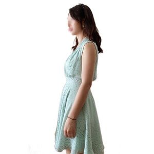 French Connection Green Midi Dress